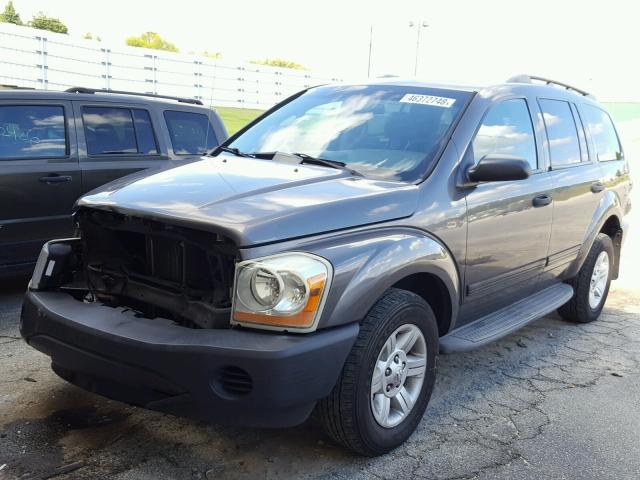 1D4HD38N44F228226 - 2004 DODGE DURANGO ST GRAY photo 2