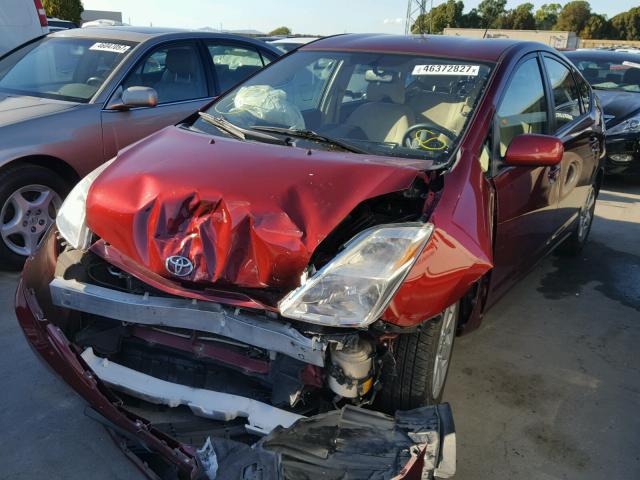 JTDKB20U157023545 - 2005 TOYOTA PRIUS Bordeaux Foto 2