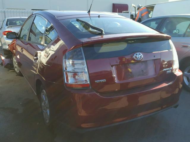 JTDKB20U157023545 - 2005 TOYOTA PRIUS Bordeaux Foto 3