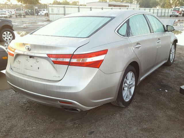 4T1BK1EB7DU072102 - 2013 TOYOTA AVALON BAS BEIGE photo 4