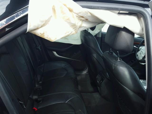 1G6DM5EY8B0109751 - 2011 CADILLAC CTS PERFOR Czarny zdjęcie 6