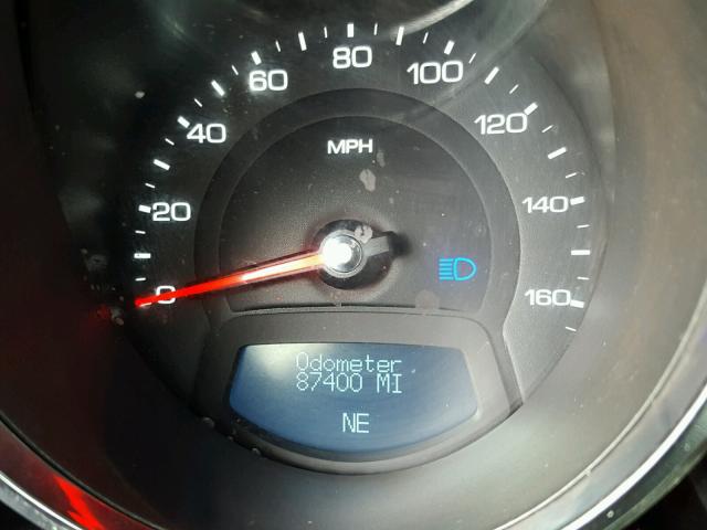 1G6DM5EY8B0109751 - 2011 CADILLAC CTS PERFOR Czarny zdjęcie 8