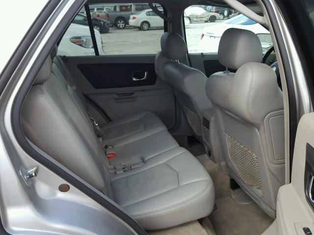 1GYEE637260186484 - 2006 CADILLAC SRX GRAY photo 6