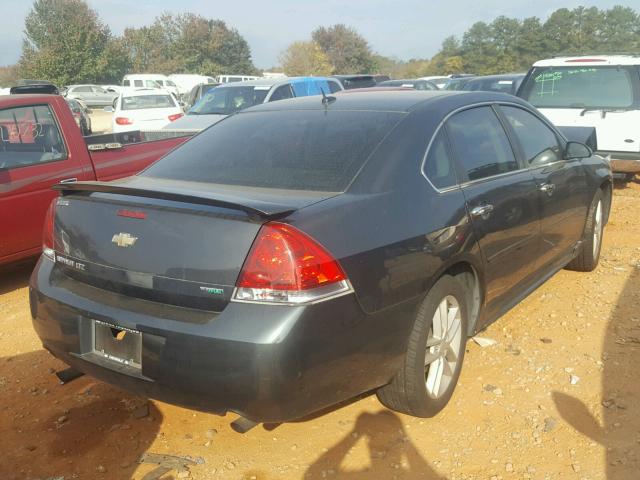 2G1WC5E34D1175629 - 2013 CHEVROLET IMPALA LTZ GRAY photo 4