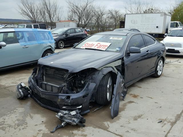 WDDGJ4HB8CF849051 - 2012 MERCEDES-BENZ C 250 GRAY photo 2