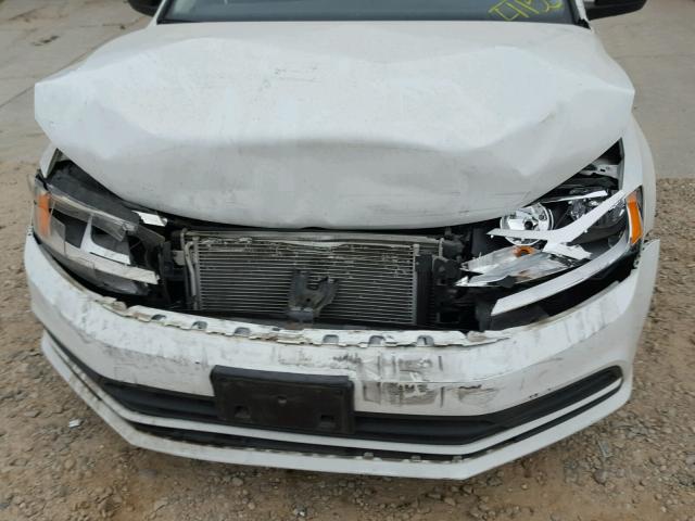3VW2K7AJ7FM314153 - 2015 VOLKSWAGEN JETTA BASE 白色 照片 9