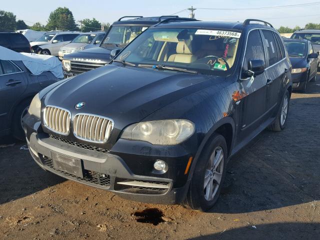 4USFE83517LY63569 - 2007 BMW X5 4.8I BLACK photo 2