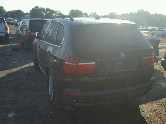 4USFE83517LY63569 - 2007 BMW X5 4.8I BLACK photo 3