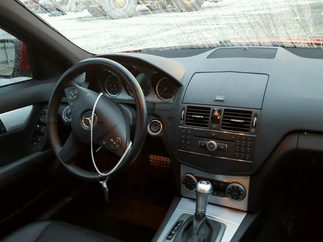 WDDGF54X09R042359 - 2009 MERCEDES-BENZ C 300 红色 照片 9