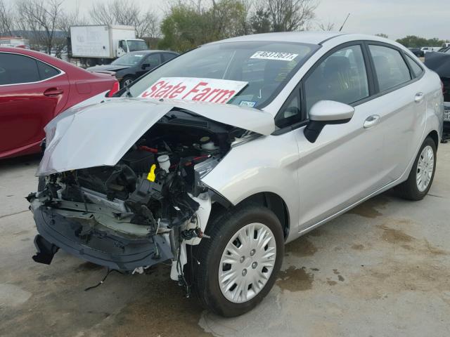 3FADP4AJ8HM140131 - 2017 FORD FIESTA S SILVER photo 2