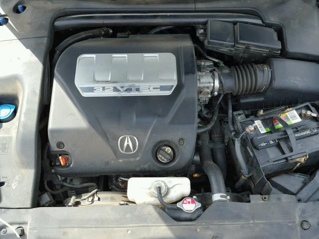 19UUA662X8A031600 - 2008 ACURA TL BLACK photo 7