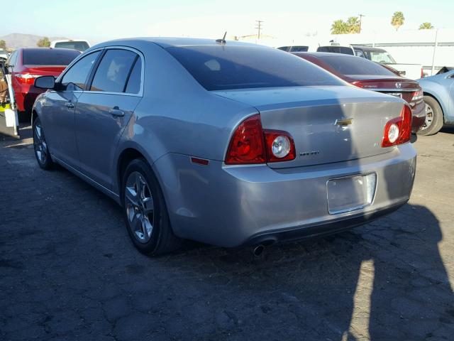 1G1ZH57B58F184874 - 2008 CHEVROLET MALIBU 1LT SILVER photo 3