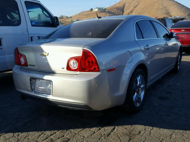 1G1ZH57B58F184874 - 2008 CHEVROLET MALIBU 1LT SILVER photo 4