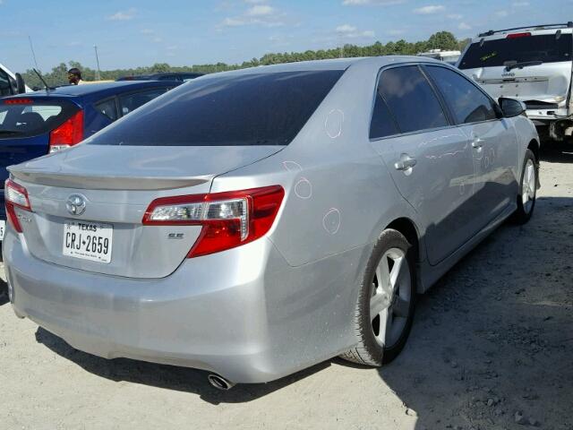 4T1BF1FK2DU639058 - 2013 TOYOTA CAMRY L SILVER photo 3