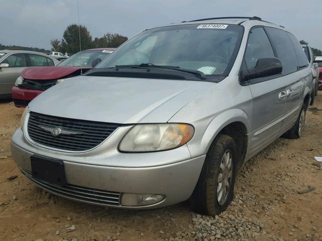 2C4GP54L93R252688 - 2003 CHRYSLER TOWN & COU SILVER photo 2