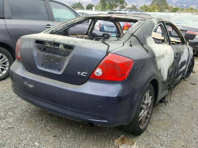 JTKDE177070182071 - 2007 TOYOTA SCION TC BURN photo 4