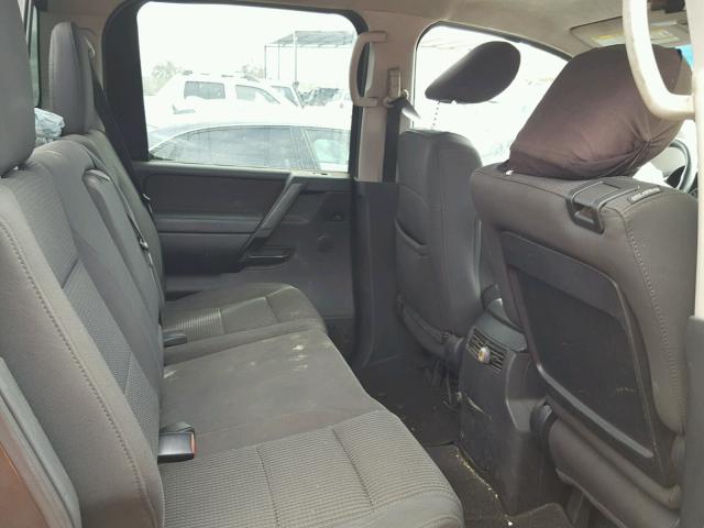 1N6AA0ED5CN305723 - 2012 NISSAN TITAN S GRAY photo 6