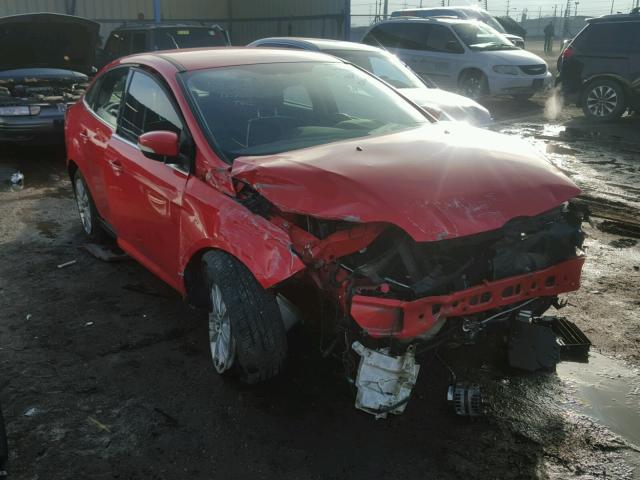 1FAHP3H24CL376005 - 2012 FORD FOCUS SEL RED photo 1