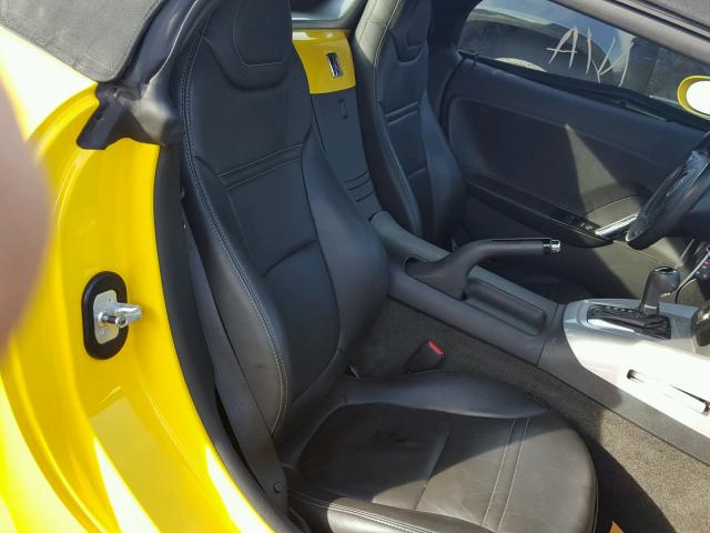 1G8MB35B67Y108524 - 2007 SATURN SKY YELLOW photo 6