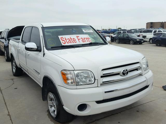 5TBET34106S547009 - 2006 TOYOTA TUNDRA WHITE photo 1