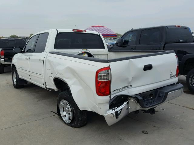 5TBET34106S547009 - 2006 TOYOTA TUNDRA WHITE photo 3