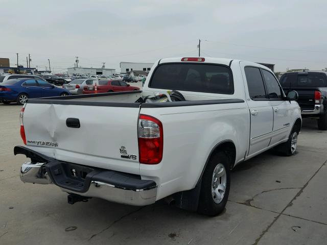 5TBET34106S547009 - 2006 TOYOTA TUNDRA WHITE photo 4