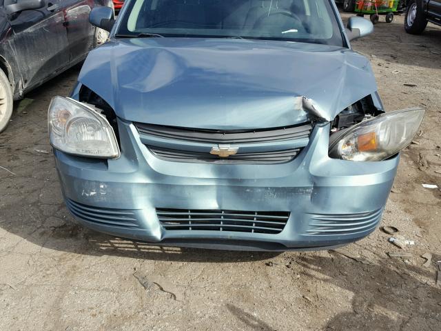 1G1AT58H397269075 - 2009 CHEVROLET COBALT LT BLUE photo 7