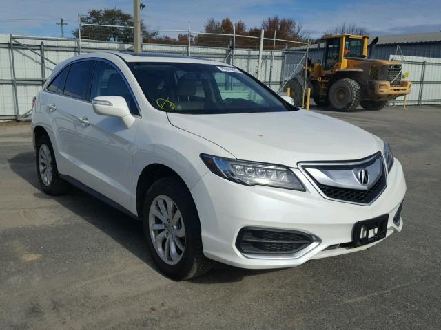 5J8TB3H3XGL002940 - 2016 ACURA RDX WHITE photo 1