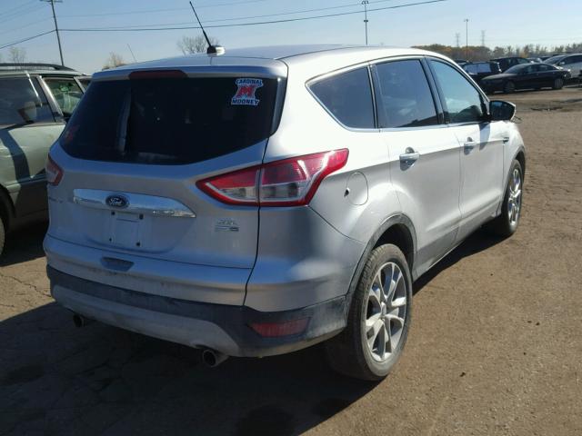 1FMCU9H96DUD02847 - 2013 FORD ESCAPE SEL SILVER photo 4