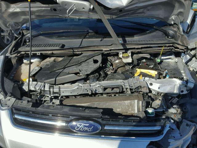 1FMCU9H96DUD02847 - 2013 FORD ESCAPE SEL SILVER photo 7