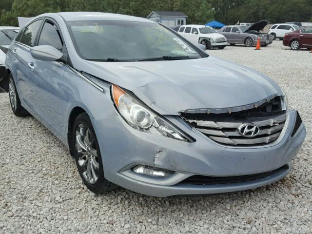 5NPEC4AC2BH127254 - 2011 HYUNDAI SONATA SE BLUE photo 1