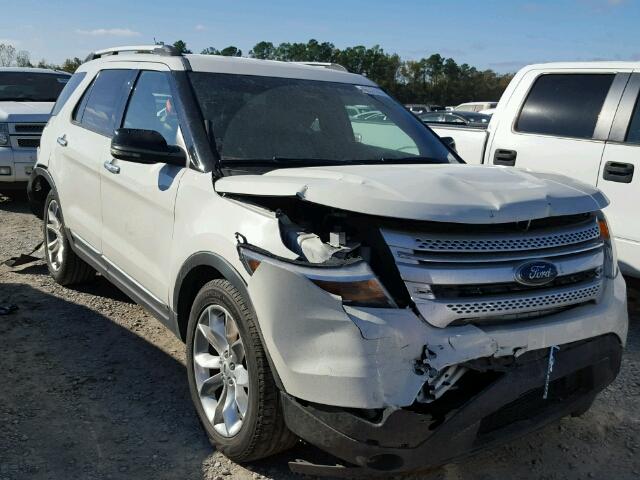 1FMHK7D82CGA65056 - 2012 FORD EXPLORER X WHITE photo 1