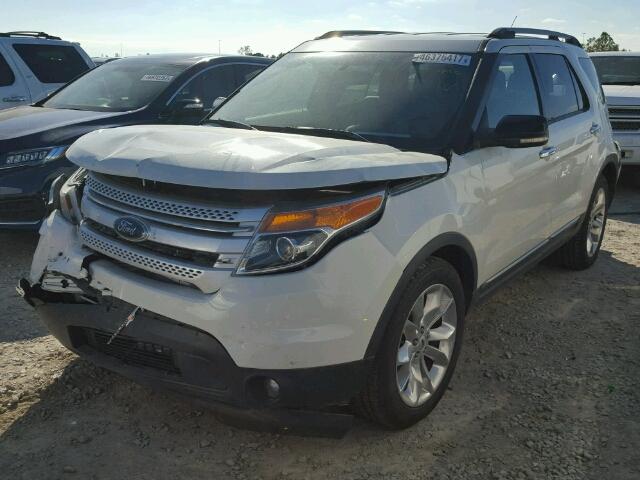 1FMHK7D82CGA65056 - 2012 FORD EXPLORER X WHITE photo 2