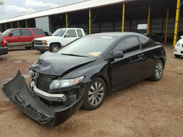 2HGFG1B91AH503901 - 2010 HONDA CIVIC EXL 黑色 照片 2