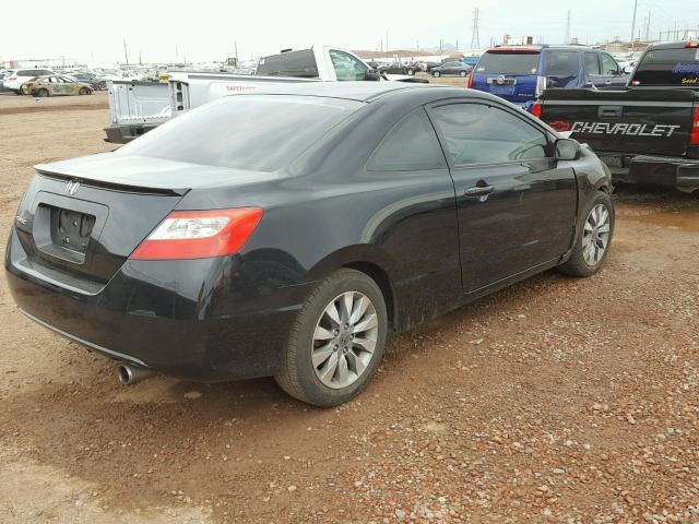 2HGFG1B91AH503901 - 2010 HONDA CIVIC EXL 黑色 照片 4