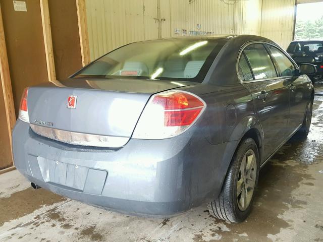 1G8ZS57B39F195957 - 2009 SATURN AURA XE GRAY photo 4