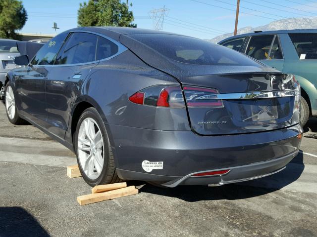 5YJSA1H16EFP52271 - 2014 TESLA MODEL S 石墨色 照片 3