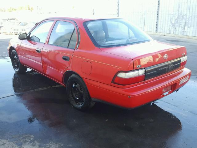 1NXBA02E4VZ524181 - 1997 TOYOTA COROLLA BA RED photo 3