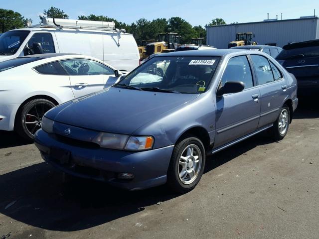 1N4AB41D8XC727909 - 1999 NISSAN SENTRA BAS BLUE photo 2