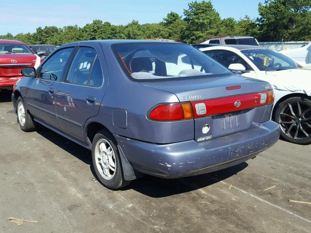 1N4AB41D8XC727909 - 1999 NISSAN SENTRA BAS BLUE photo 3