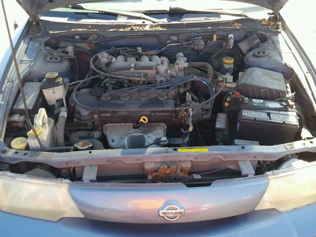 1N4AB41D8XC727909 - 1999 NISSAN SENTRA BAS BLUE photo 7