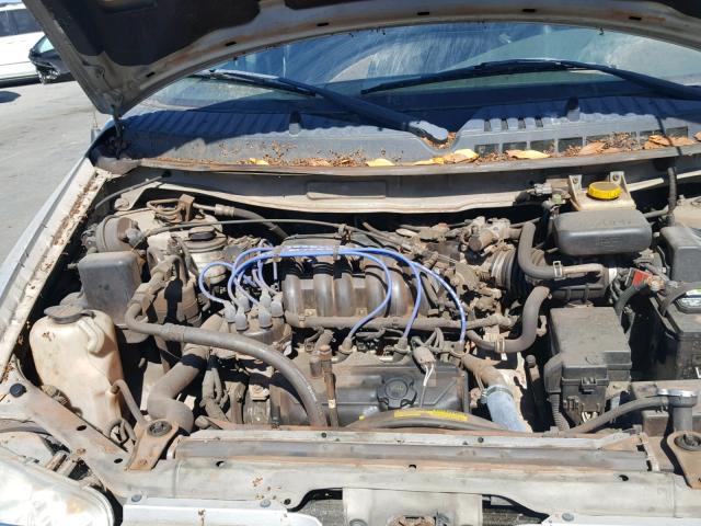 4N2ZN15T21D804650 - 2001 NISSAN QUEST GXE SILVER photo 7