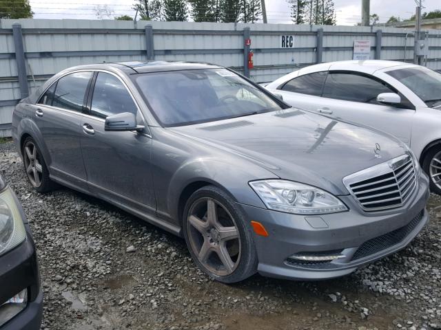 WDDNG7DB2DA519689 - 2013 MERCEDES-BENZ S 550 SILVER photo 1