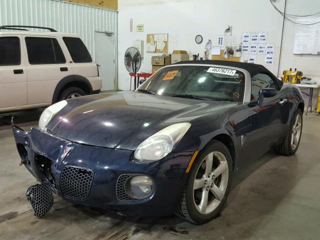 1G2MG35X37Y122999 - 2007 PONTIAC SOLSTICE G BLUE photo 2