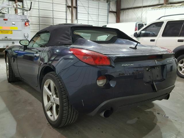 1G2MG35X37Y122999 - 2007 PONTIAC SOLSTICE G BLUE photo 3