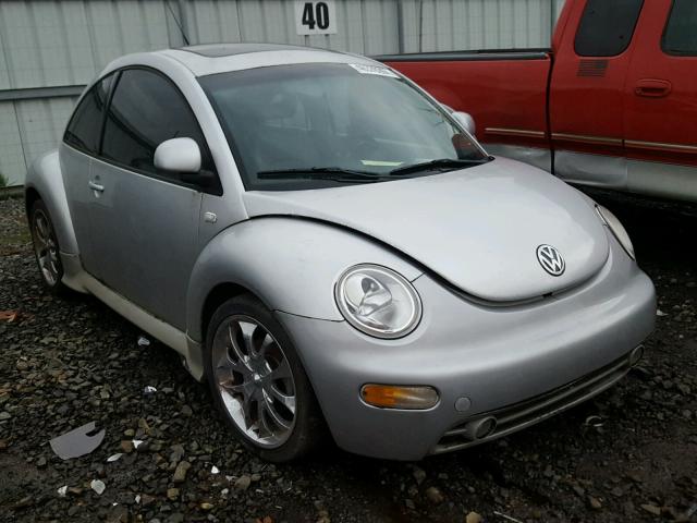 3VWCC21C2YM491430 - 2000 VOLKSWAGEN NEW BEETLE SILVER photo 1