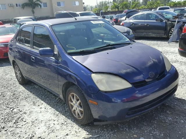 JT2BK12U830075700 - 2003 TOYOTA PRIUS BLUE photo 1