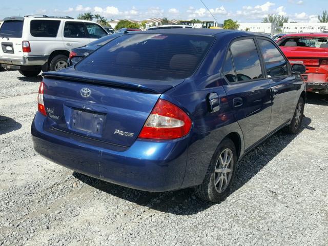 JT2BK12U830075700 - 2003 TOYOTA PRIUS 蓝色 照片 4