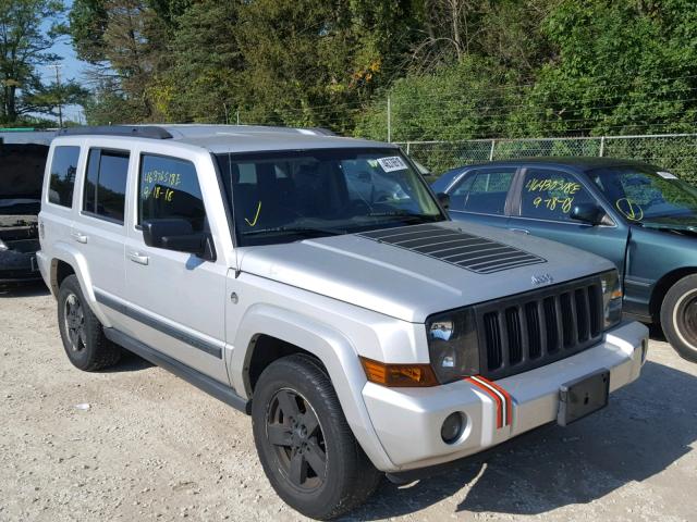 1J8HG48KX8C159171 - 2008 JEEP COMMANDER SILVER photo 1