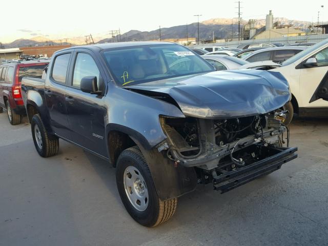 1GCGSBEA2H1323560 - 2017 CHEVROLET COLORADO SILVER photo 1